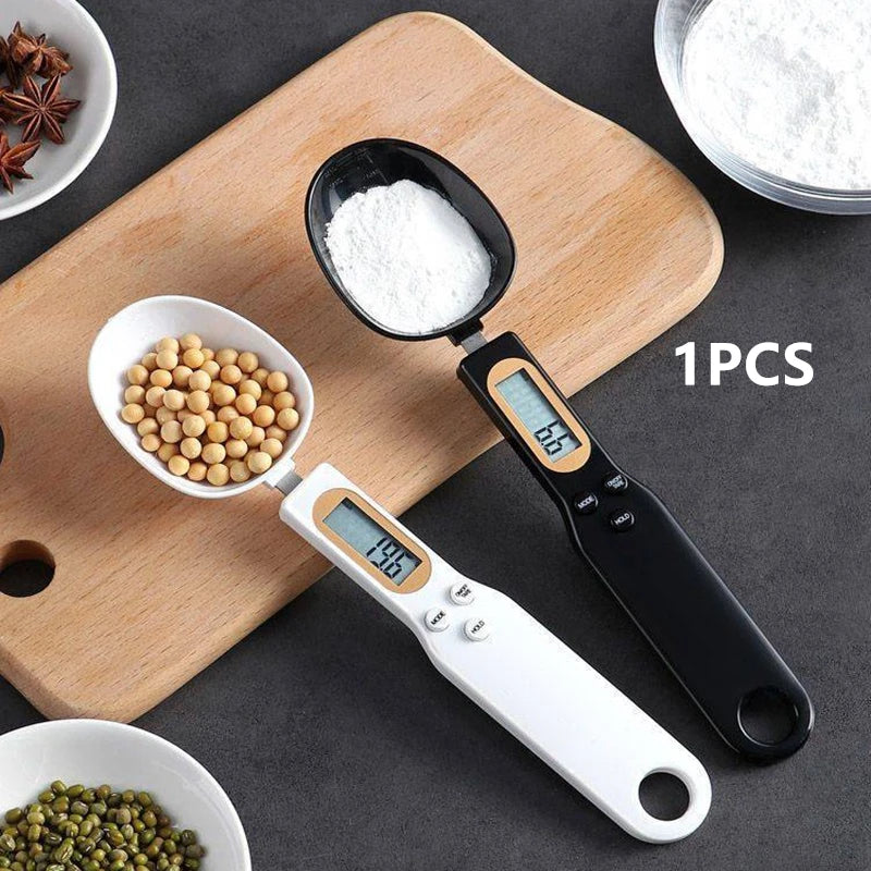 500g 0.1g LCD Electronic Kitchen Scale Digital Food Measuring Flour Spoon Digital Spoon Mini Kitchen Tool for Milk Coffee