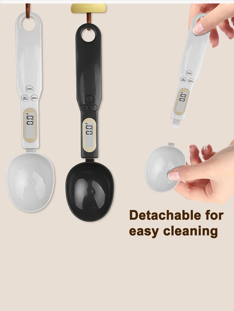 500g 0.1g LCD Electronic Kitchen Scale Digital Food Measuring Flour Spoon Digital Spoon Mini Kitchen Tool for Milk Coffee